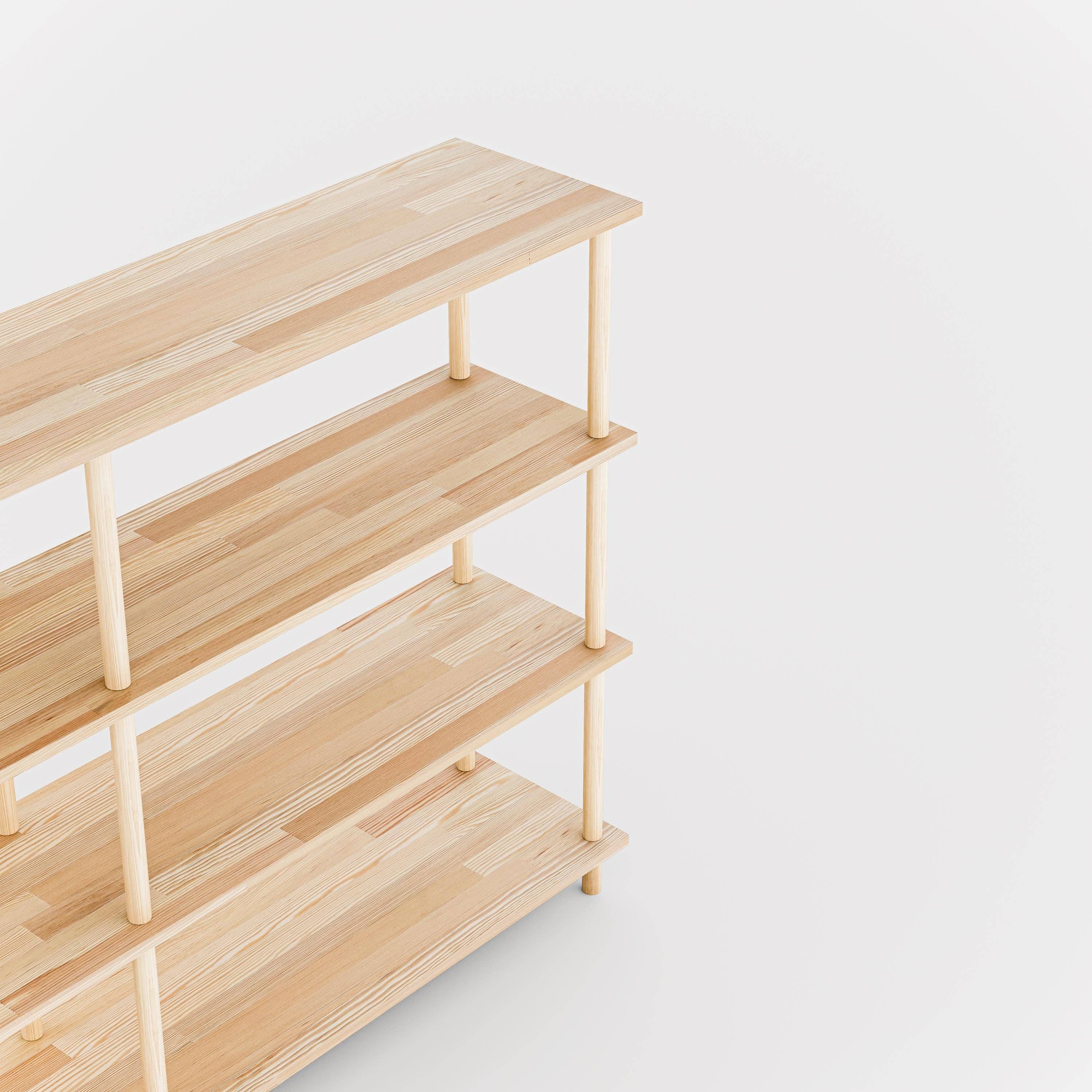 Stoff Mobel - Wholesale Sideboard - Solid Wood 4-Tier Shelving Unit2