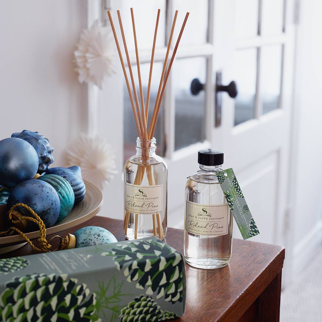 Soap & Paper Factory - Vente Diffuseur à tiges - Recharge diffuseur pin Roland2