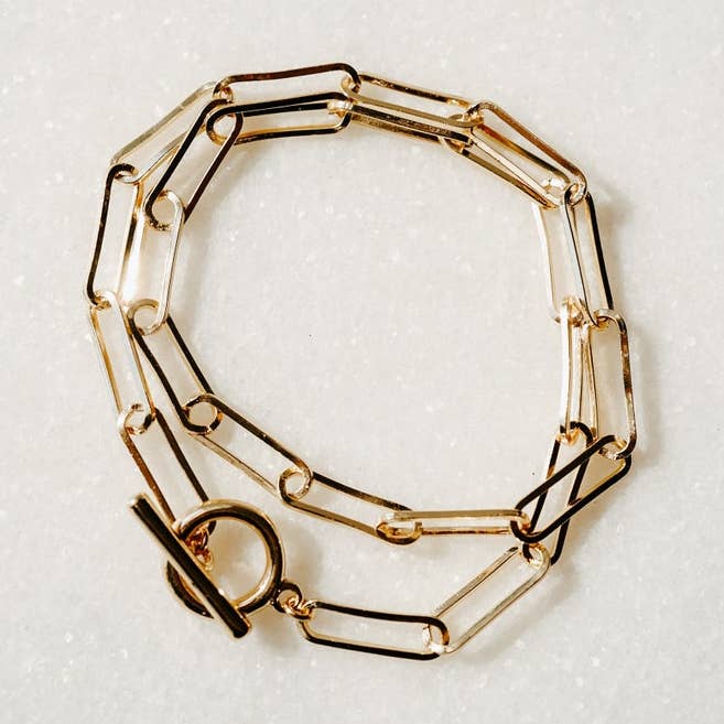 Sloan Chain Bracelet for wholesale by Wander + Lust Jewelry