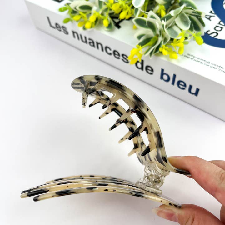 TheDivaSoap - Wholesale Hair Clip - Women's - Flat Round Hair Clip, Spring and Autumn Claw Clip