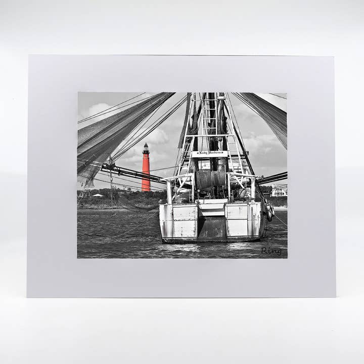 Œuvre d'art : Phare de Ponce Inlet, Lady Barbara pour la vente par Mike Ring Photography