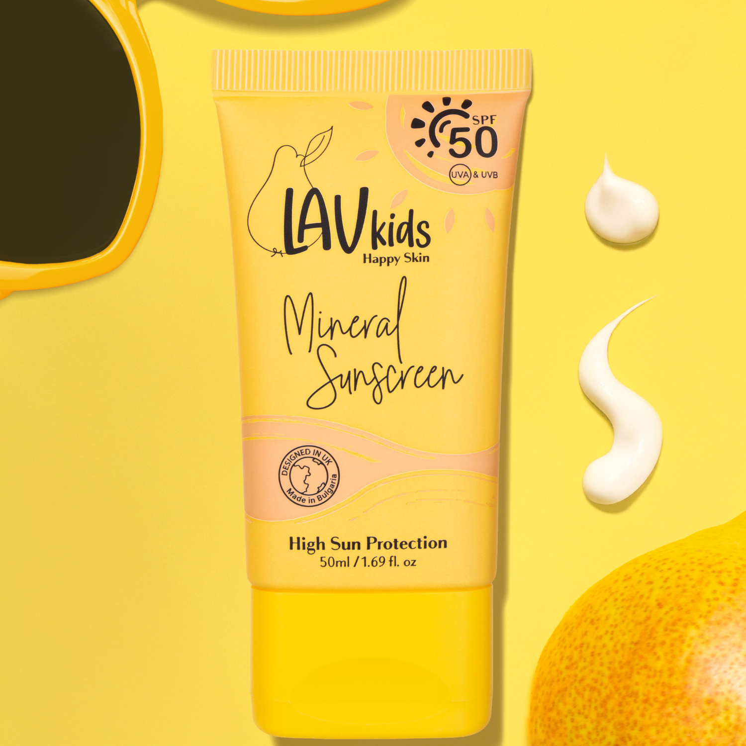 LAV Kids – wholesale Sunscreen – SPF 50 Mineral Sunscreen5