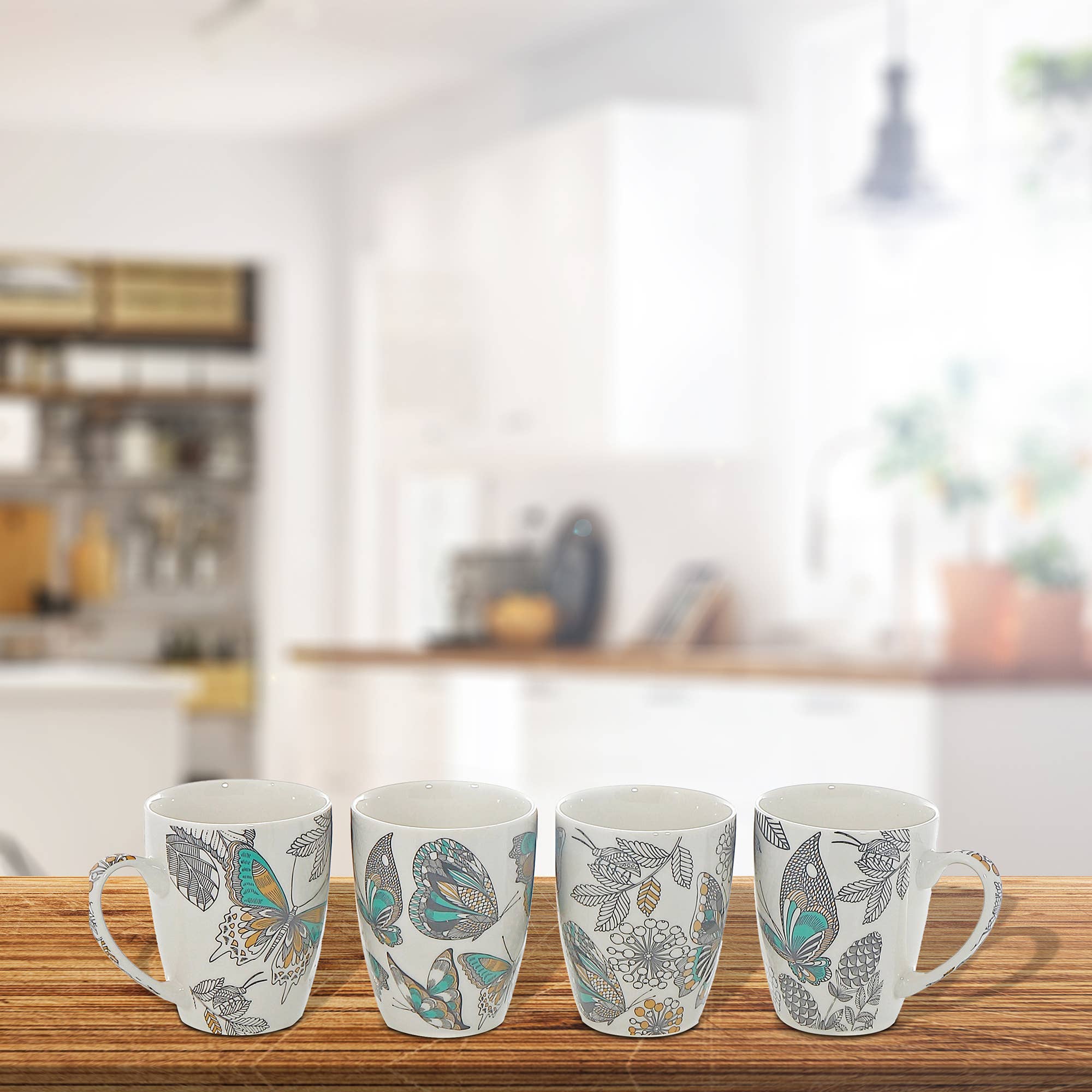 Multi Ceramic Mugs Assorted Butterfly for wholesale on Faire1