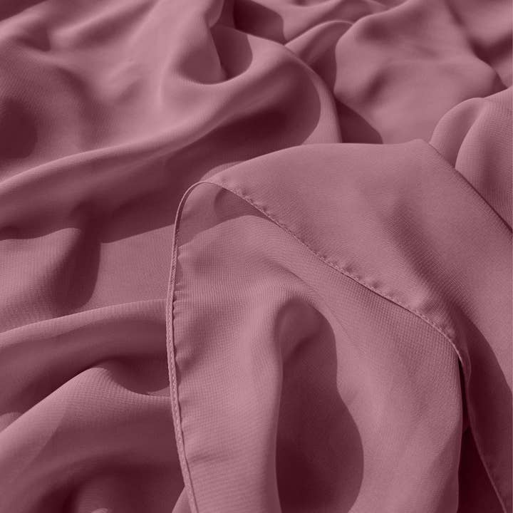 MY LITTLE JUBBA - Wholesale Hijab - Women's - Premium Deep Pink Chiffon Hijab Scarf