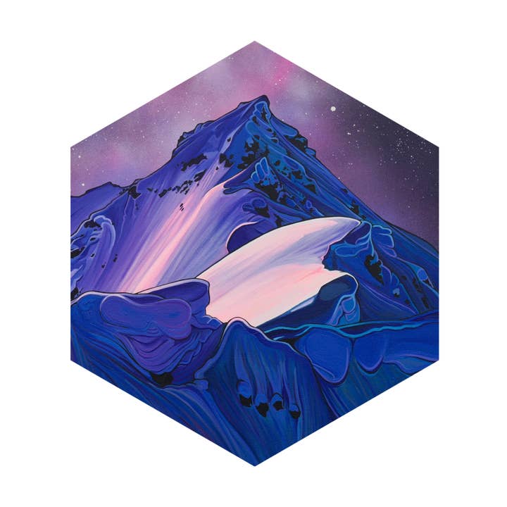 LAND OF FIRST DESCENTS | sticker for wholesale by Hayley Stewart Studios