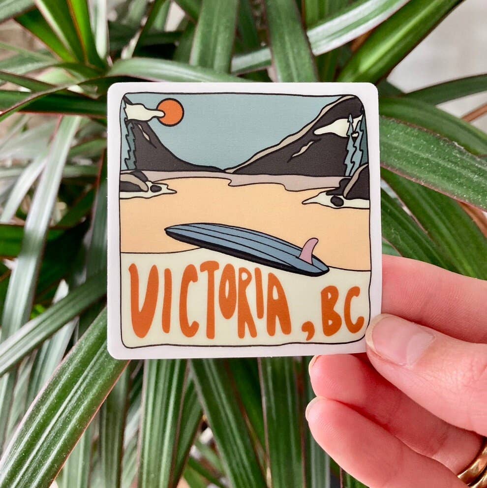 Wavy Baby Design – wholesale Sticker – Victoria - "Beach Break"2