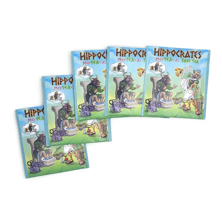 The TeaBook - Vente Sachets de thé - Hippocrate : Thé biologique à la sauge et aux baies Med-Tea-Cal.4