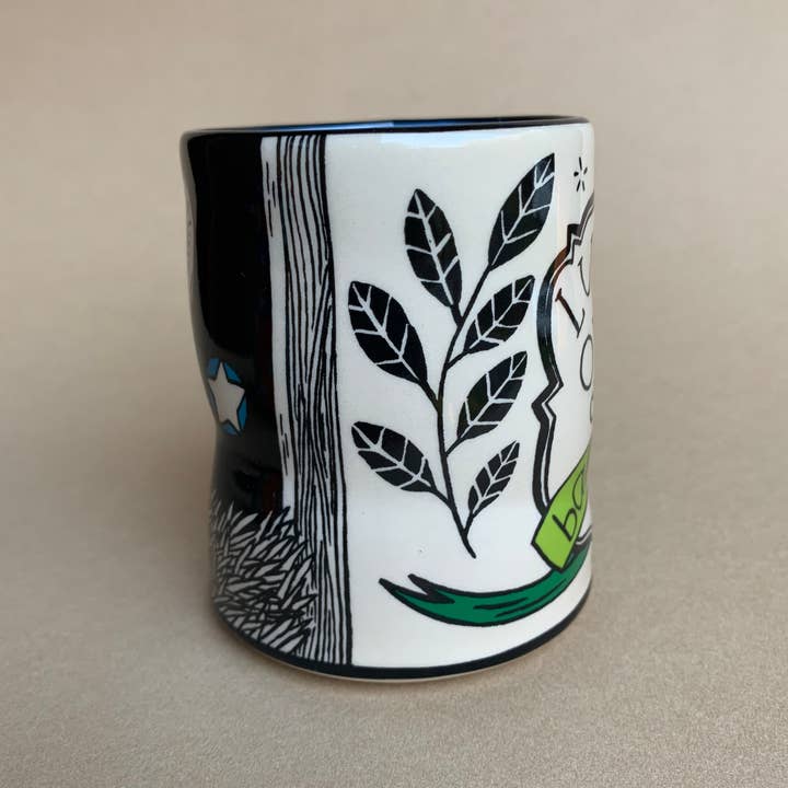 The Bowl Maker - Wholesale Coffee/Tea Cup - Lucky Barn Owl Cup - Large2