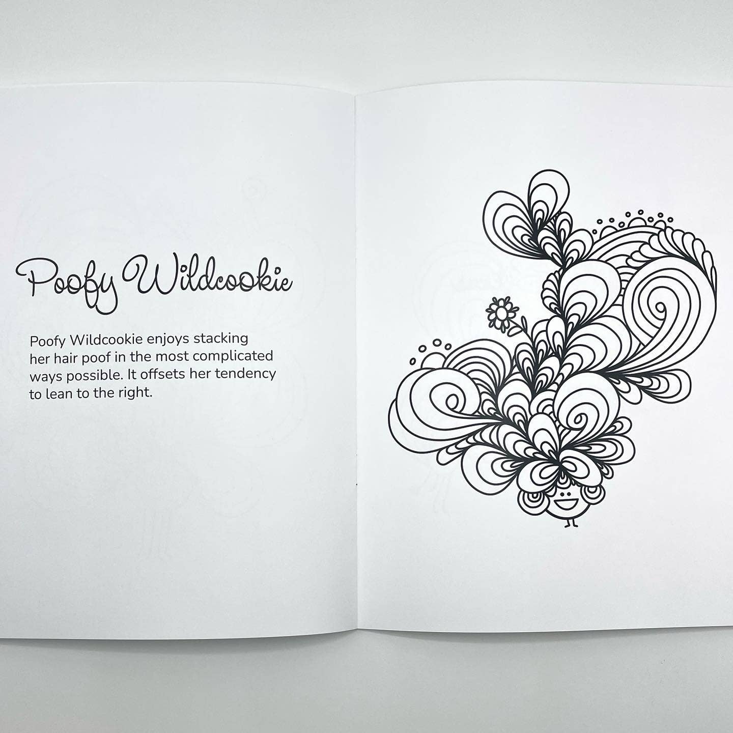Poofy Emporium - Wholesale Coloring & Activity Book - Adult - Poofy Coloring Book2