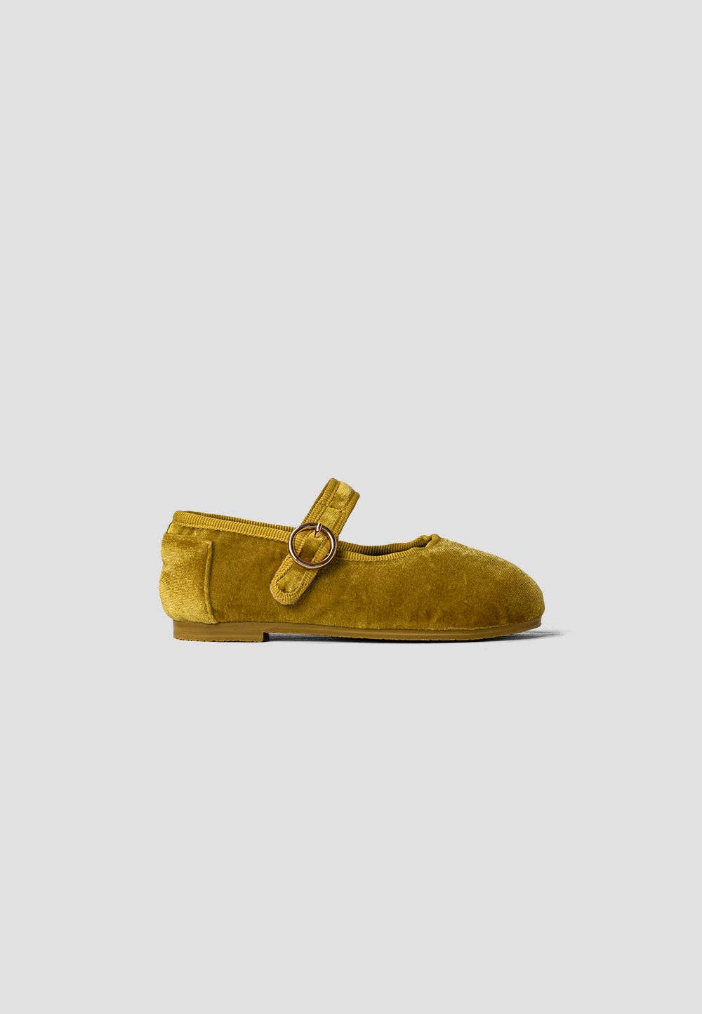 Paez - Wholesale Flats/Loafers - Kids - MINI MARY JANE VELVET ROYAL OIL - KIDS