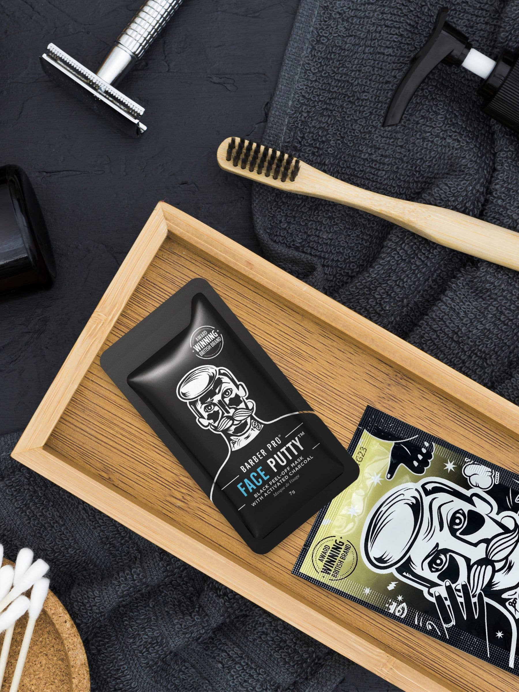 BARBER PRO - Wholesale Skincare Face Mask - Men's - BARBER PRO Skin Revival Kit7