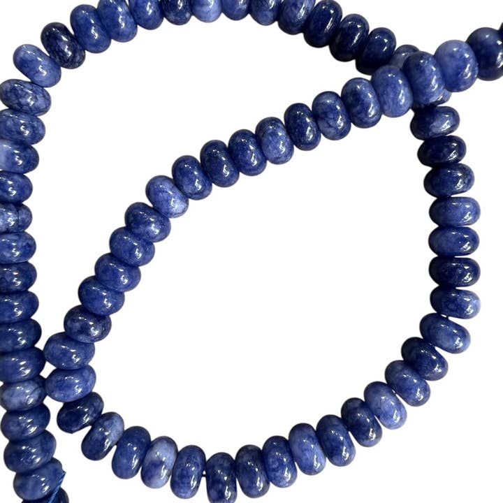 Sonya Renee Jewelry - Wholesale Beaded/Pearl Necklace - Lilly Gemstone Bead Necklace multi-color 8mm opals jade