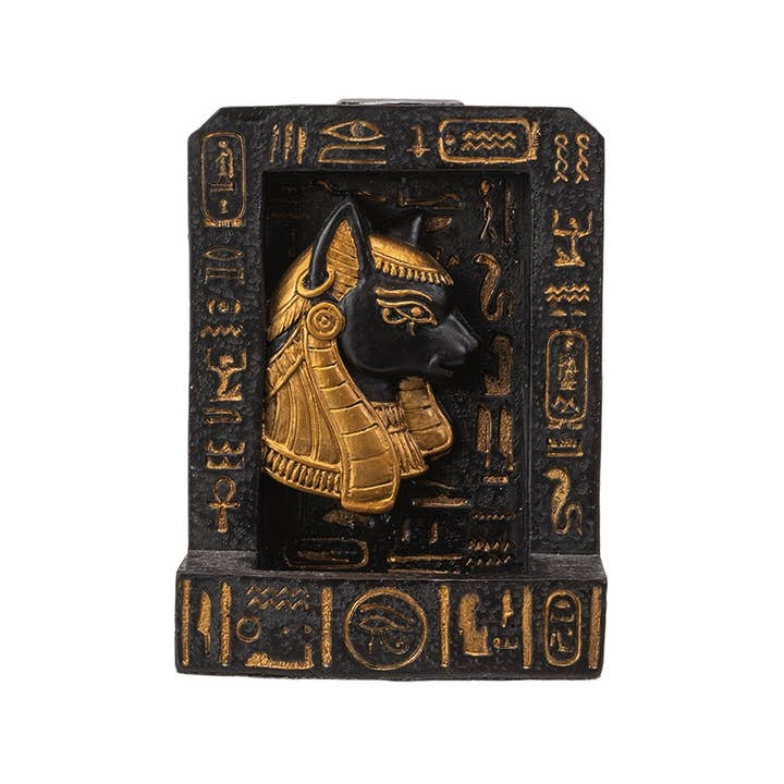 Pacific Trading – wholesale Rökelsehållare – 15397 Bastet Rökelsebrännare med Bakflöde