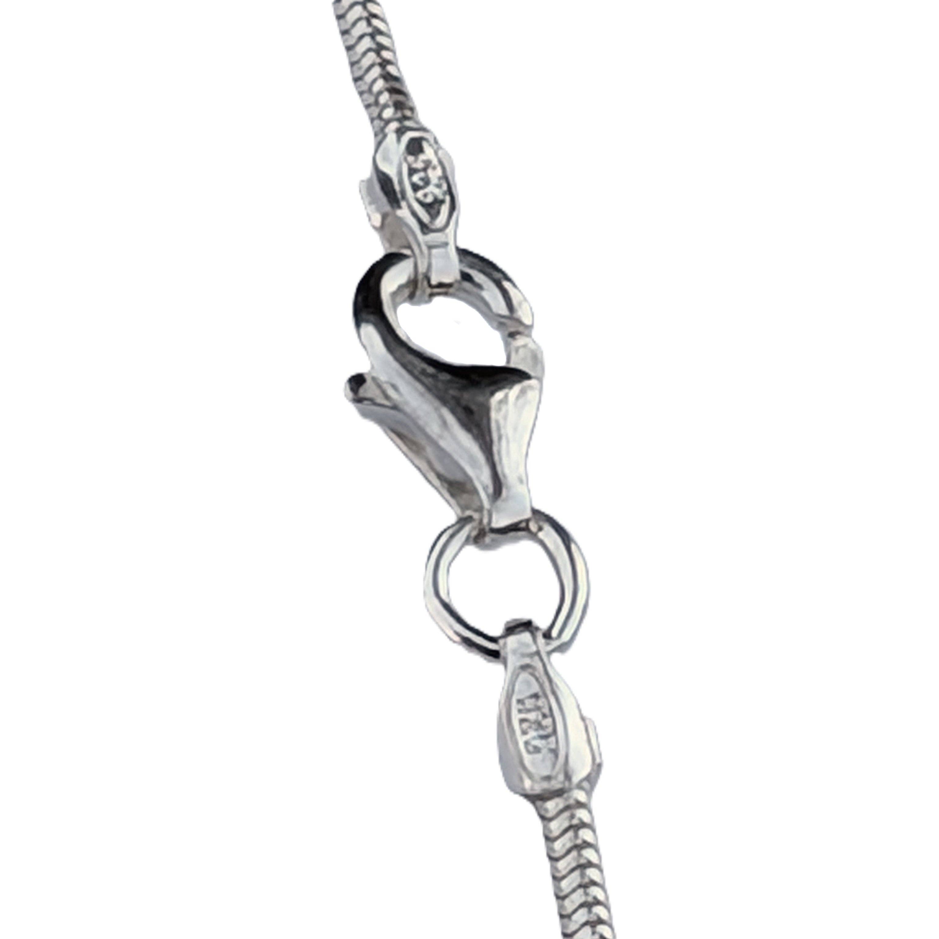 Silver Insanity - Wholesale Link & Chain Necklace - Flex Snake Chain, Anti-Tarnish Sterling Silver, Made in Italy1