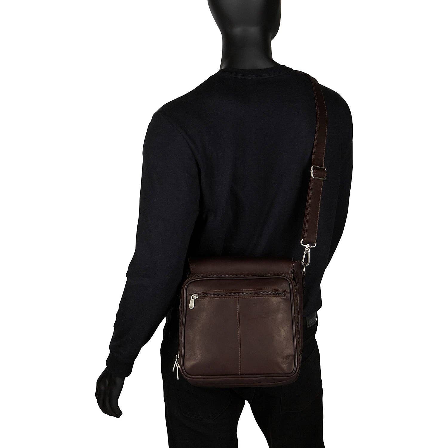 Piel Leather - Wholesale Laptop Bag - Unisex - DOUBLE LOOP TABLET CARRY-ALL5