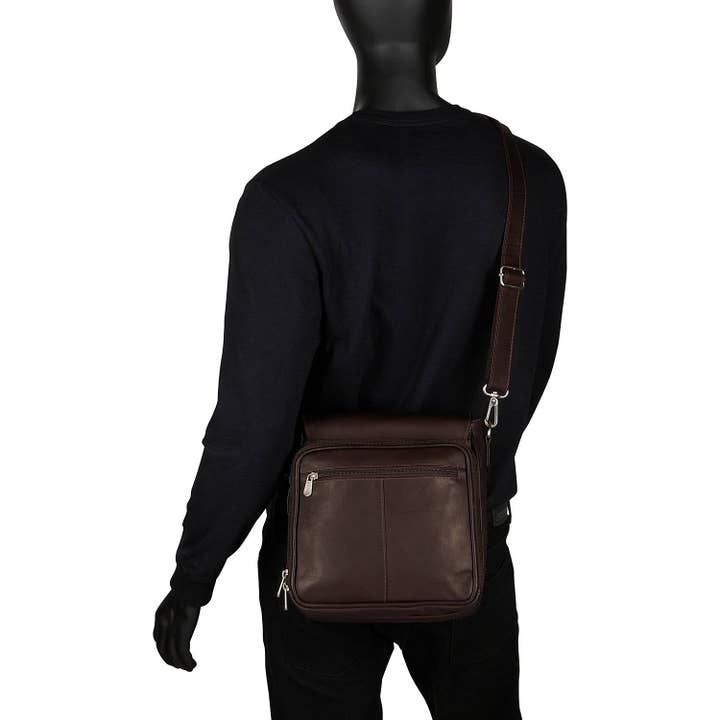 Piel Leather - Wholesale Laptop Bag - Unisex - DOUBLE LOOP TABLET CARRY-ALL5