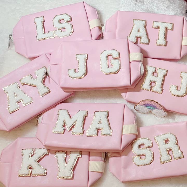 Medium Kosmetiske Bag-Tilpassede Zip Pouch-Ladies Organizer -Brudepige Favor-Travel toiletartikler taske for engroshandel hos Raphael wonders