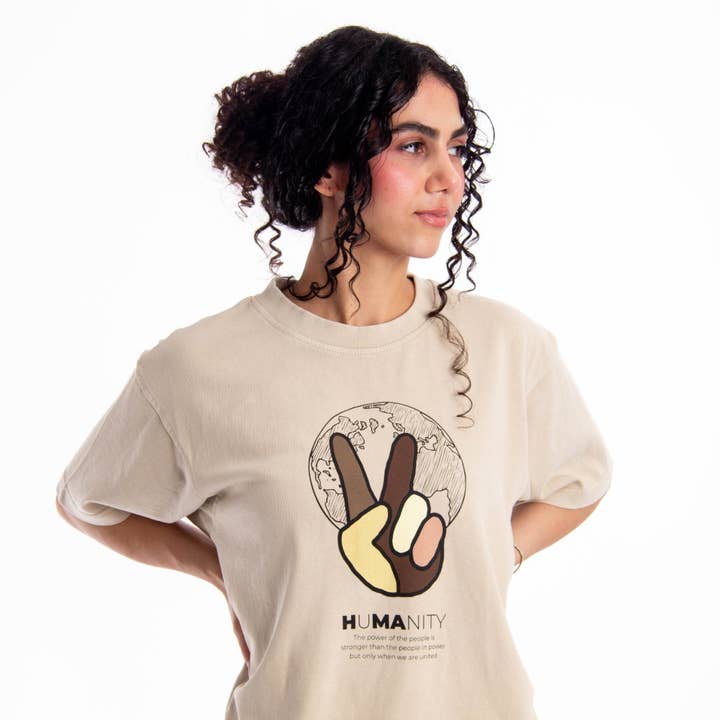 Wear The Peace - Wholesale Screen Printed T-Shirt - Unisex - Unity Heavyweight Tee2