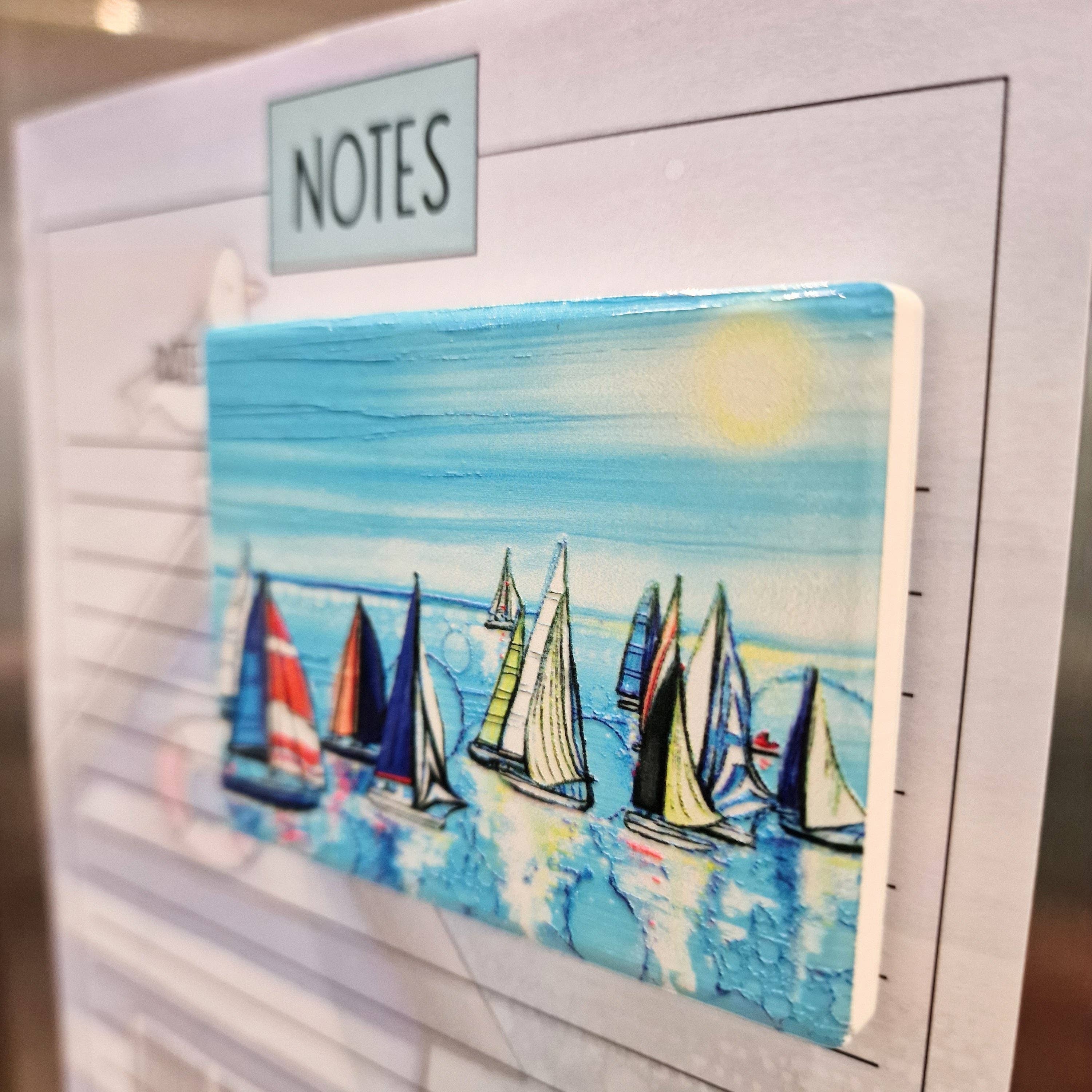 By Jo Crafts - Wholesale Magnet - 83-MG Nautical Regatta Magnet 2