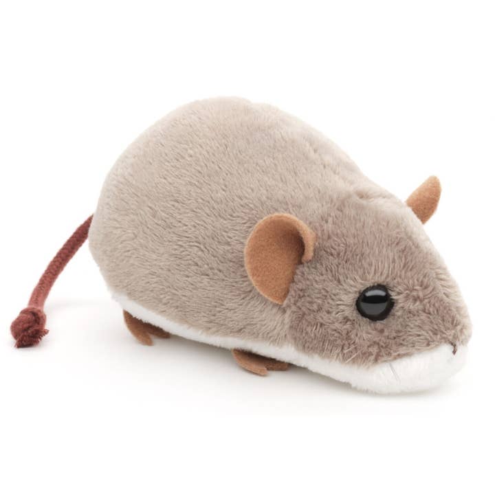 Uni Toys - Wholesale Stuffed/Plush Toy - Kids & Baby - Mouse Plushie - 14 cm (length) - cuddly/plush toy