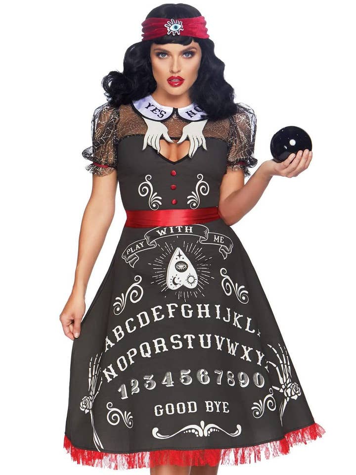 Black Spooky Board Beauty Costume for wholesale on Faire