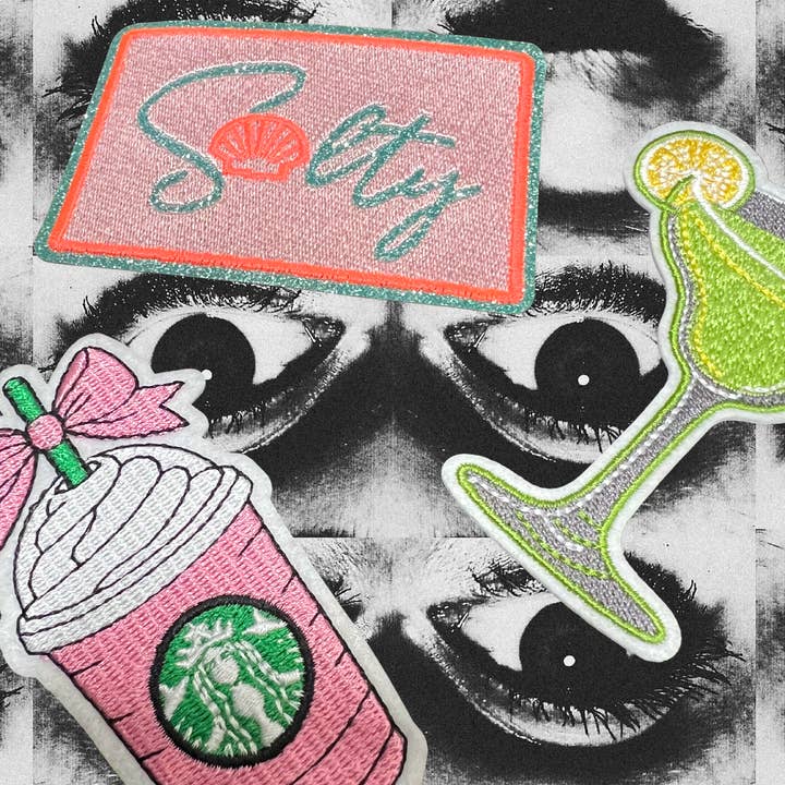 Shannon's Jewelry Bar - Wholesale Patch - Starbucks Frap Iron-On Patch for Trucker Hats2