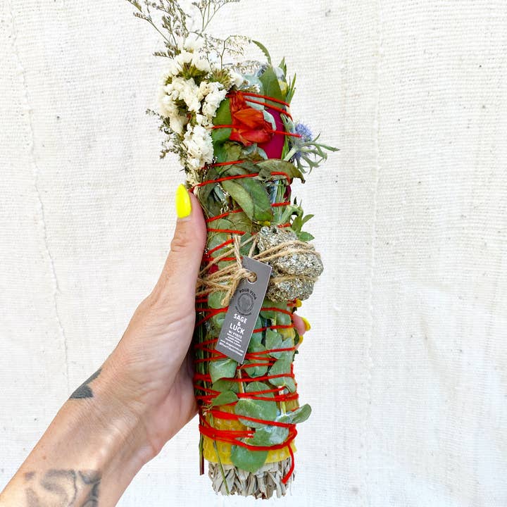 Torche aux herbes Sage & Luck Bee's Sterneeze pour la vente par Pour Vida