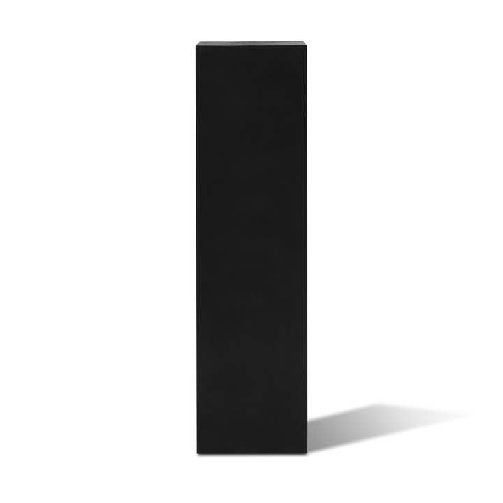 MESA PEDESTAL EM MADEIRA ACABAMENTO PEDRA NATURAL | ÔNIX por atacado de Humble Nature