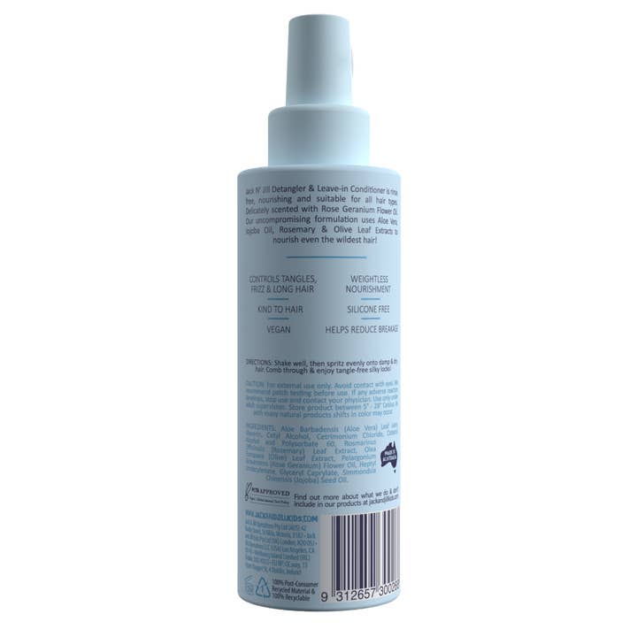 Jack N' Jill Kids & NFco - Wholesale Hair Leave-In Conditioner - Jack N' Jill Detangler & Leave-in Conditioner - Natural 200m