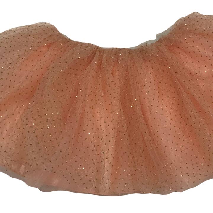 Sparkle Sisters by Couture Clips – wholesale Tutu – Child – Gold Petite Dot Tutu1