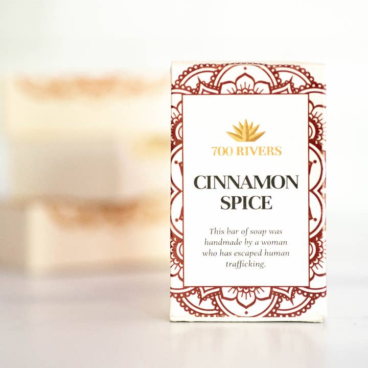 700 Rivers - Wholesale Bar Soap - Cinnamon Spice Soap Bar | Holiday Gift | Stocking Stuffer2
