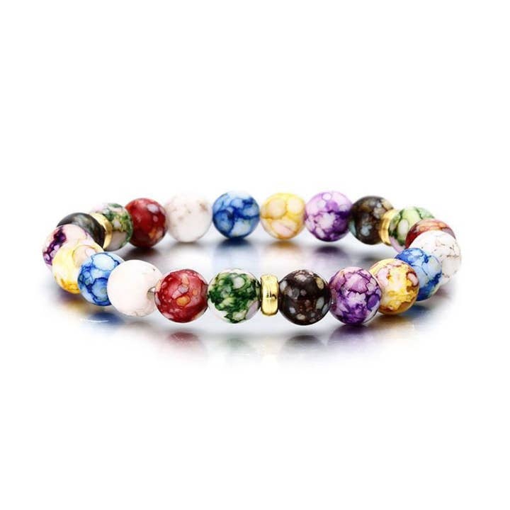 Ashlen - Vendita all'ingrosso Bracciale con perline - BRACCIALE CON 7 CHAKRA (REGOLABILE)4