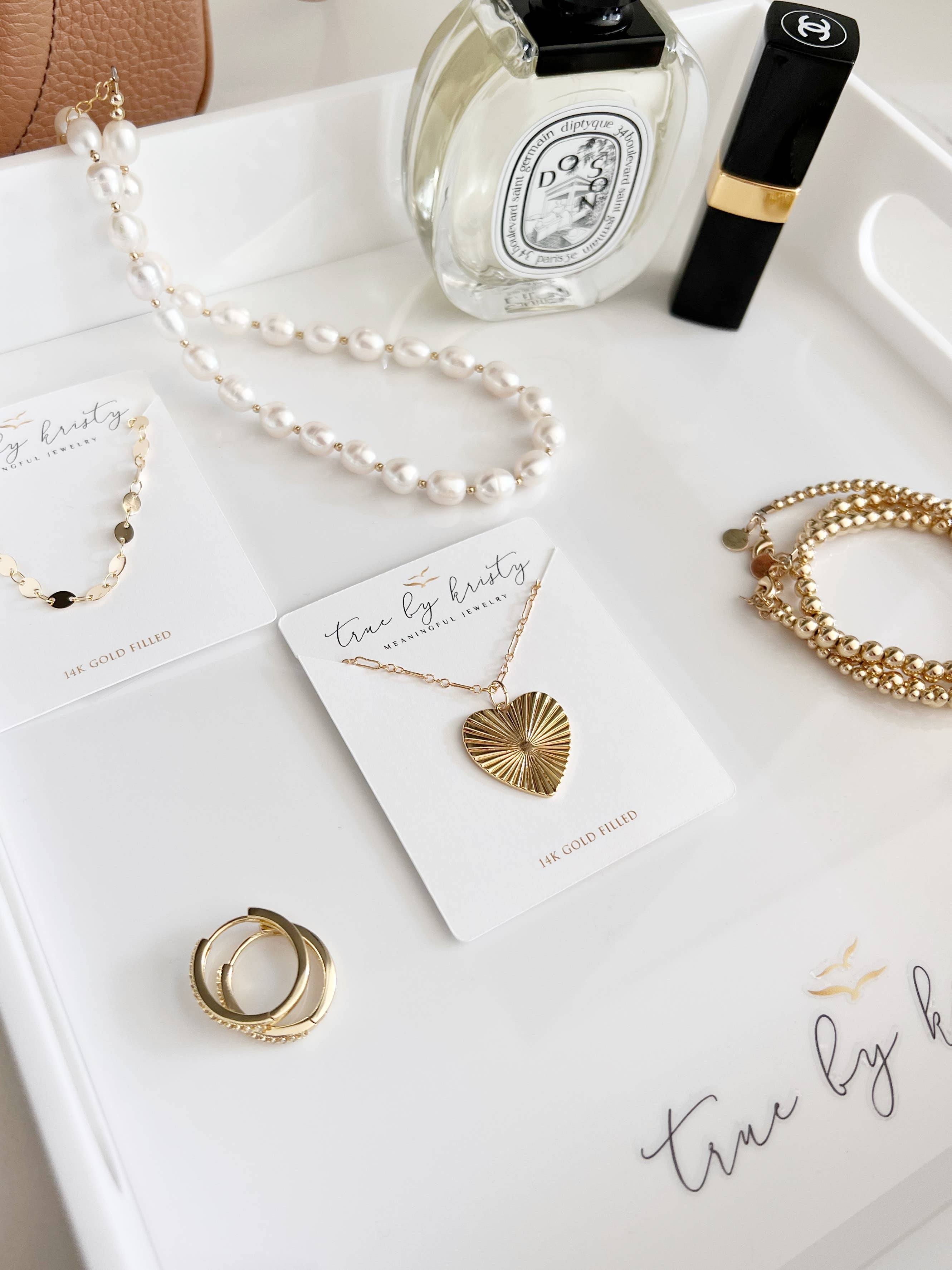 True by Kristy Jewelry - Wholesale Pendant/Charm Necklace - Soulmate Heart Love Necklace Gold Filled8