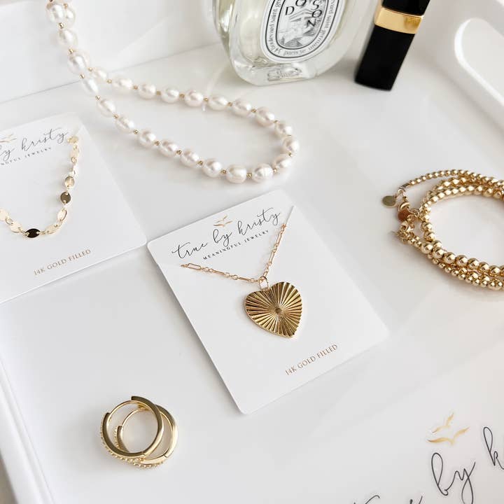 True by Kristy Jewelry - Wholesale Pendant/Charm Necklace - Soulmate Heart Love Necklace Gold Filled8