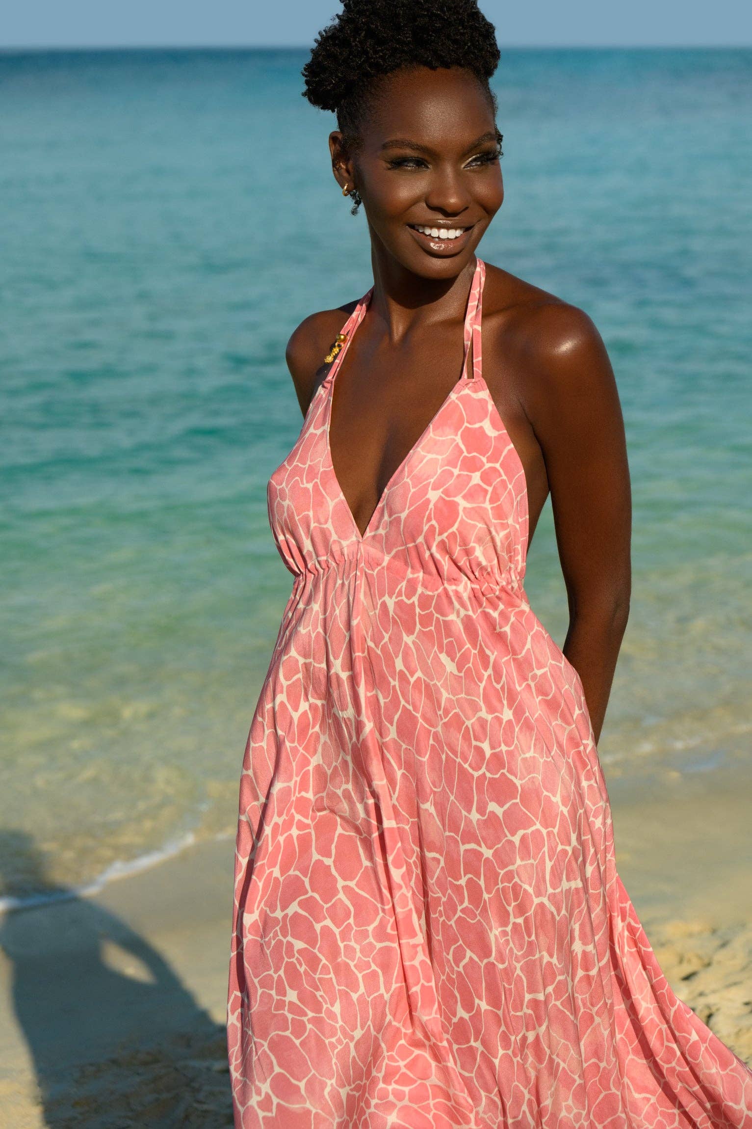 Sophia Alexia - Wholesale Dress - Women's - CANDY PEBBLES SILK IBIZA DRESS8