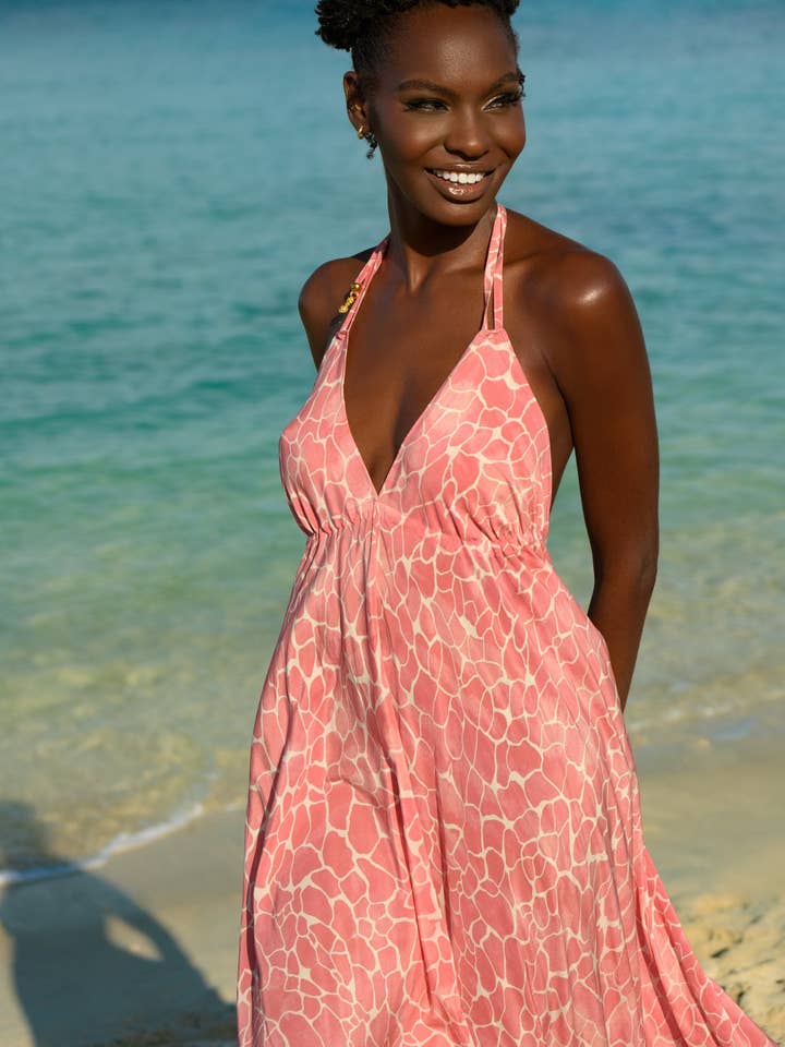 Sophia Alexia - Wholesale Dress - Women's - CANDY PEBBLES SILK IBIZA DRESS8