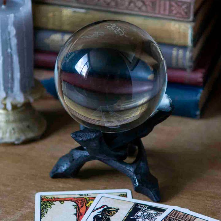 Small Crystal Ball Holder for wholesale by Siesta