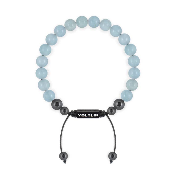 Aquamarine Shamballa Bracelet for wholesale by VOLTLIN