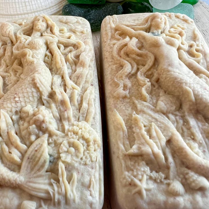 Fairyland Glade - Wholesale Bar Soap - Northwoods Hidden Sea Glass Sea Salt Soap MADE TO ORDER1