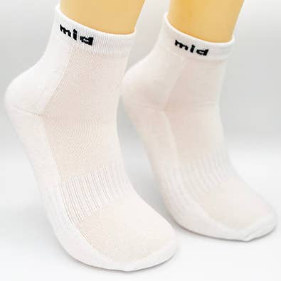 Athletic Mid (Double Cushion) for wholesale by Sock Cellar