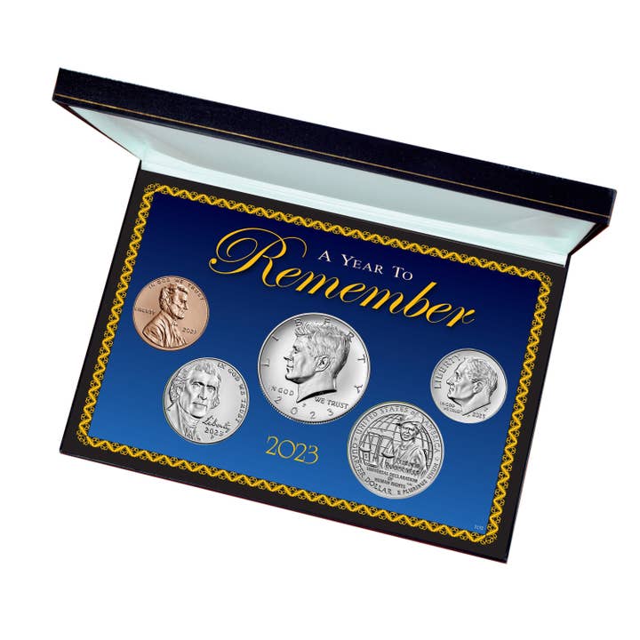 Coffret de 5 pièces Year to Remember 2023 pour la vente par American Coin Treasures