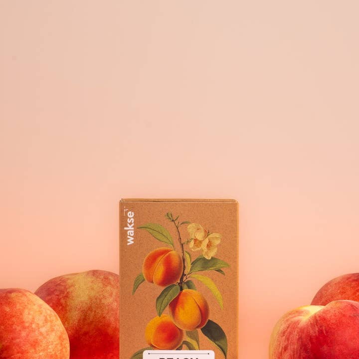 wakse – wholesale Eyebrow razor/shaper – Match Box Facial Wax Strips - Peach7