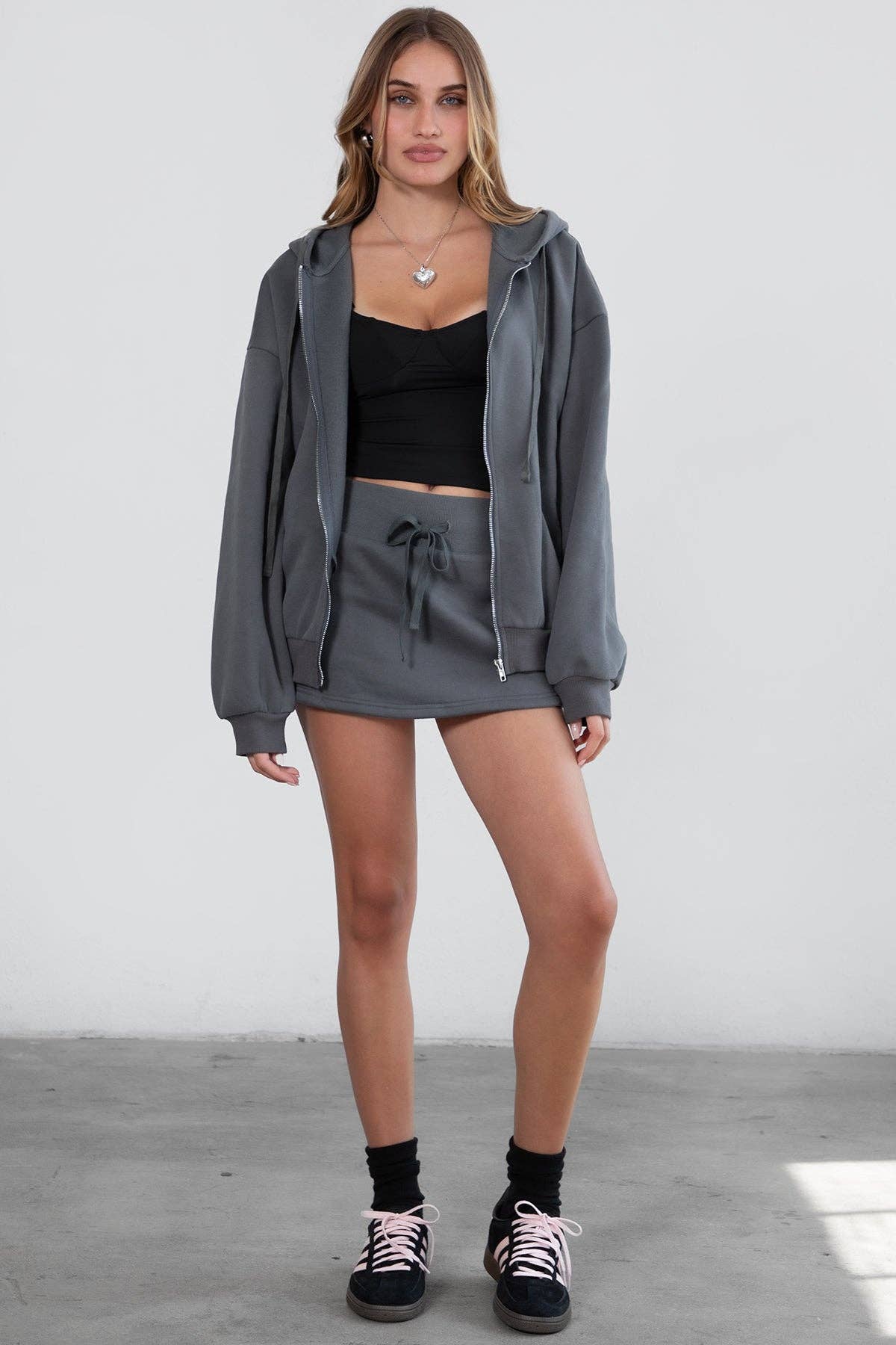 TICTOC - Wholesale Hoodie - Women's - Plus Size Oversized Loose Fit Hoodie TH29489X50
