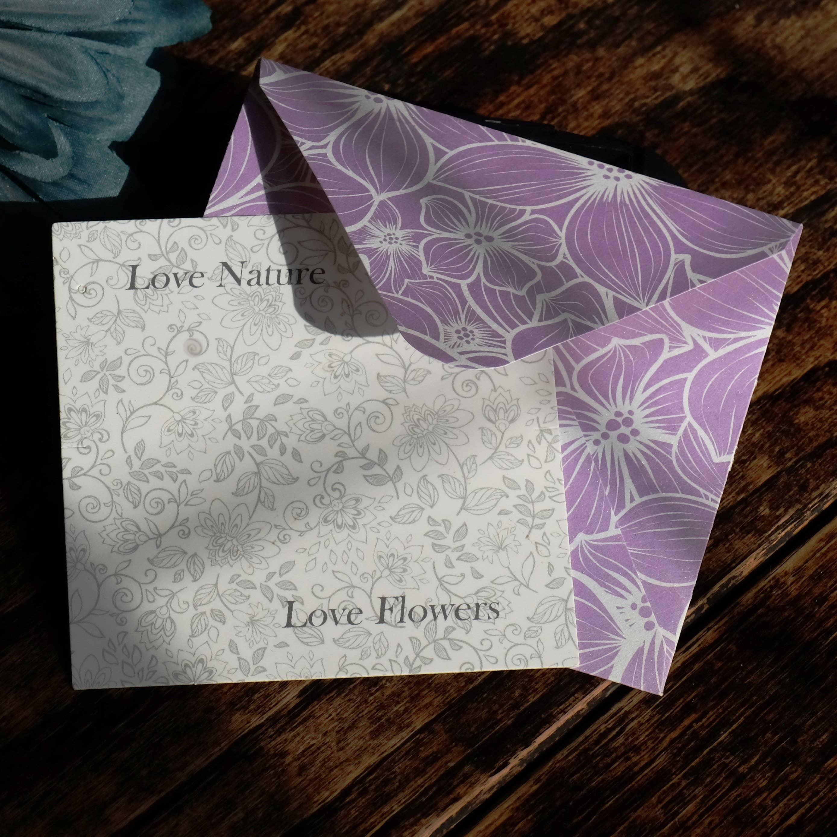 Alexander Thurlow & Co Ltd – wholesale Envelopes – Love Nature Envelope, Purple0