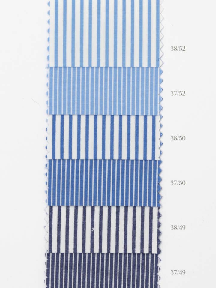 Butterfly 120/2 Volgaren 100% Katoen Handgemaakt in Italië - Brede Strepen voor wholesale door HENRIK