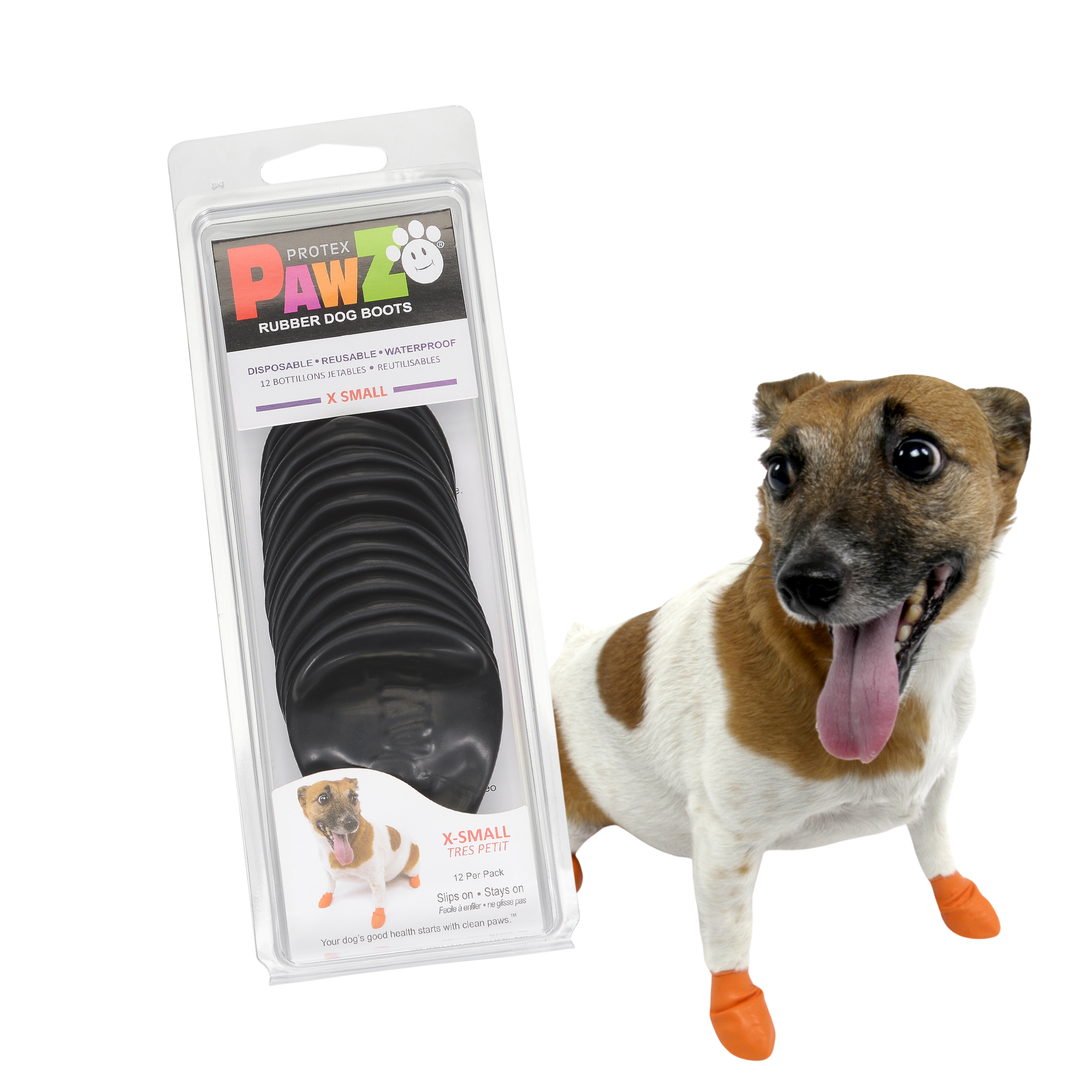 Downtown Pet Supply – wholesale Pet paw protection – PawZ Rubber Dog Boots, 12 Boots49