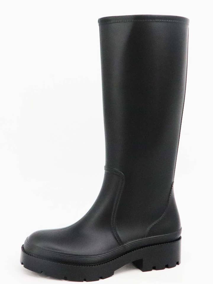 Mars Sky Shoes Wholesale - Wholesale Rain Boots - Women's - Bamboo APPEAR-01 Women Lug Sole Knee High Rain Boots-12 Pairs Pack-22.15/Pair3