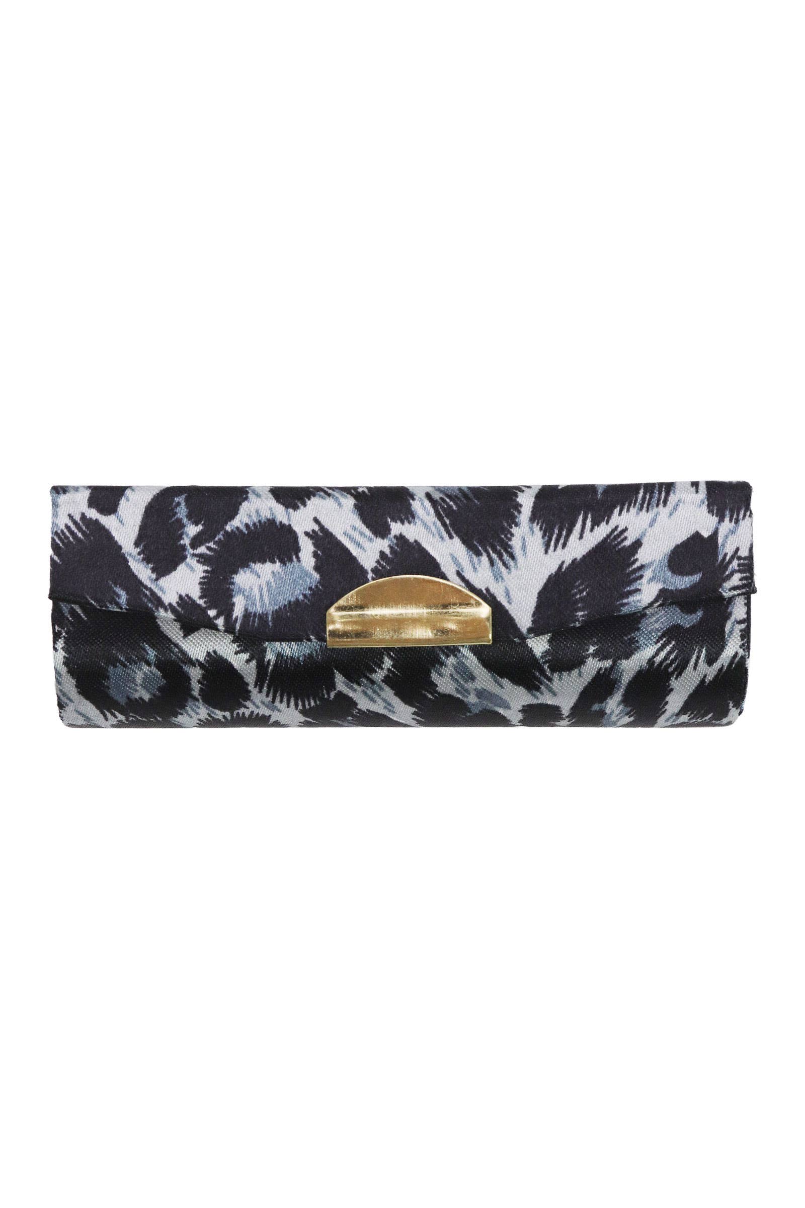 ASSORTED Exotic Leopard Print Satin Lipstick Case W/ Mirror for wholesale on Faire11