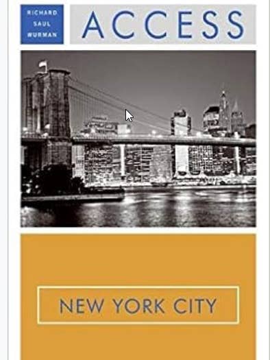 ACCESS - NEW YORK CITY Richard Saul Wurman Bok för wholesale av Real Retro