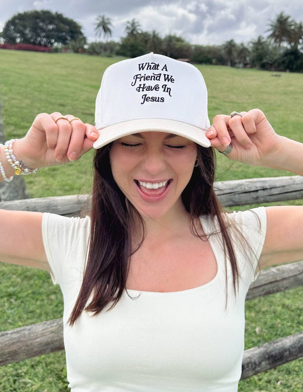 Elevated Faith - Wholesale Trucker Hat - Unisex - What a Friend in Jesus Trucker Hat8